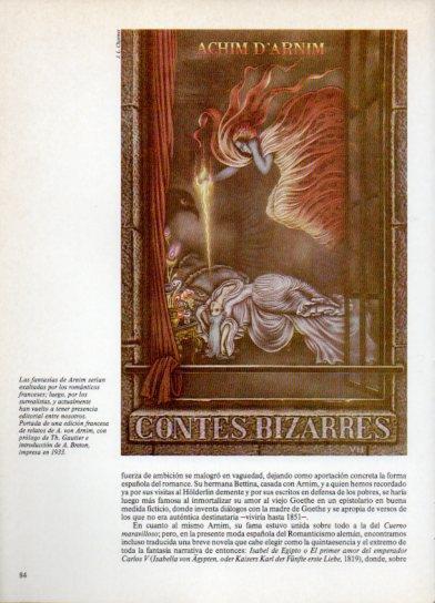 LAMINA V38271: Portada edicion francesa de relatos de A. von Armin 1933