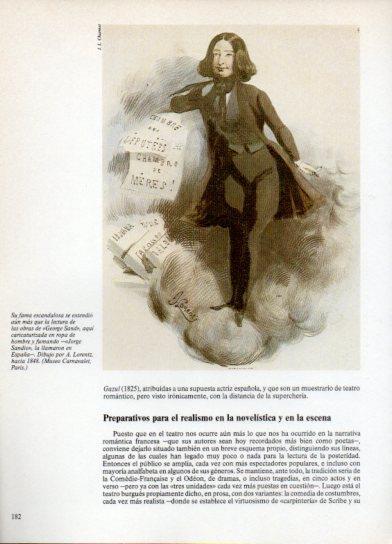 LAMINA V38292: George Sand por A. Lorentz