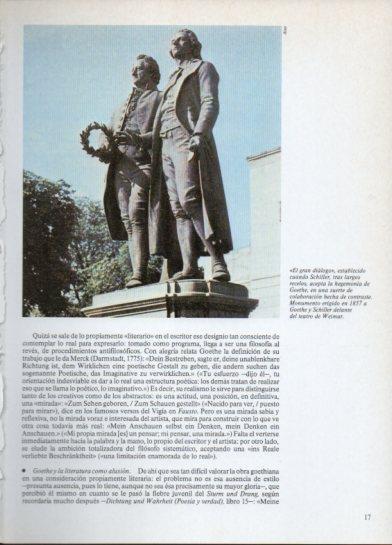LAMINA V38255: Monumento a Goethe y Schiller delante del teatro de Weimar