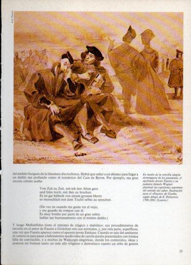 LAMINA V38259: Ilustracion para el Fausto de Goethe por Delacroix