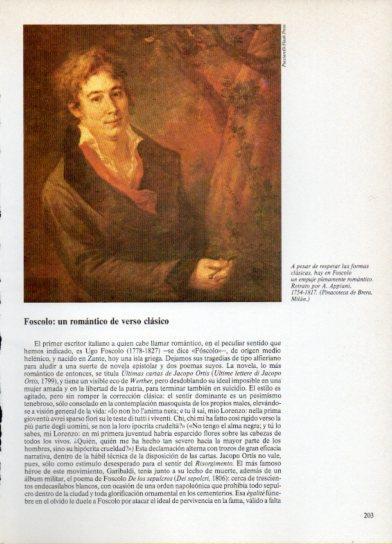 LAMINA V38299: Foscolo retrato por A. Appiani