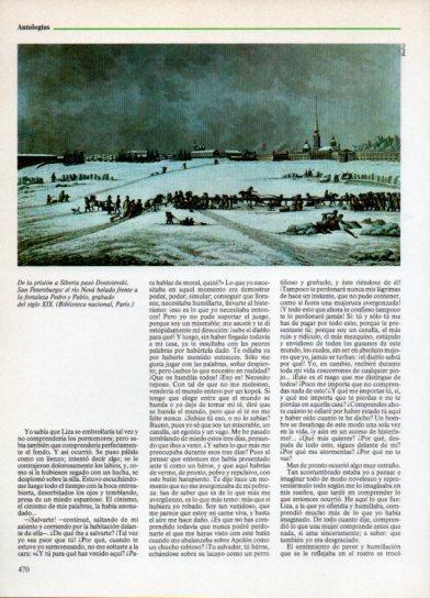 LAMINA V38339: El rio Neva helado frente a la fortaleza Pedro y Pablo grabado siglo XIX