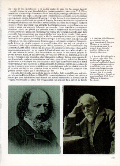 LAMINA V38355: Alfred Tennyson y Robert Browning