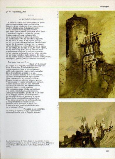 LAMINA V38301: Dibujos varios por Victor Hugo