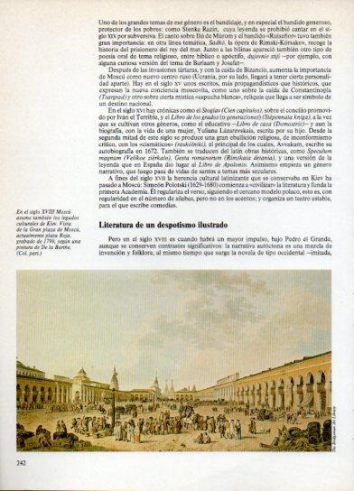 LAMINA V38304: La gran plaza de Moscu por De la Barthe