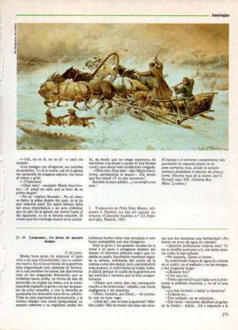 LAMINA V38308: Escena rusa en la nieve por C. Stoiloff