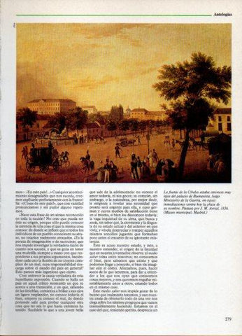 LAMINA V38310: La fuente de Cibeles por J. M. Avrial