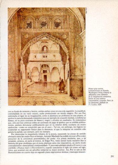 LAMINA V38313: Patio de los Arrayanes grabado de F. J. Lewis