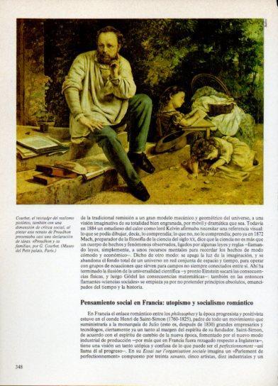 LAMINA V38325: Proudhom y su familia por G. Courbet