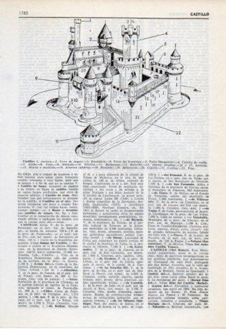 LAMINA V38164: Castillo