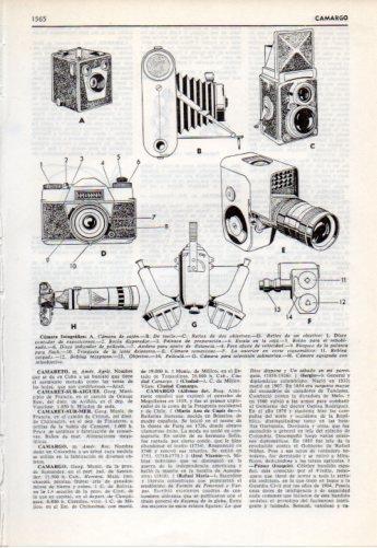 LAMINA V38143: Tipos de camara fotografica