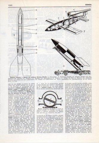 LAMINA V38119: Bombas volantes