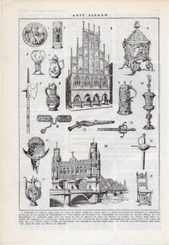 LAMINA V38209: Arte de Alemania
