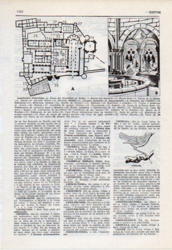 LAMINA V38185: Arquitectura Cisterciense