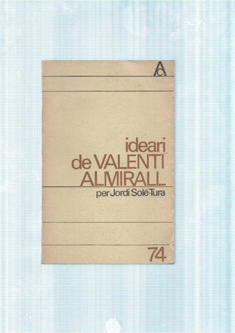 Ideari de Valenti Almirall