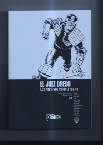 Kraken: El Juez Dredd los archivos completos volumen 10
