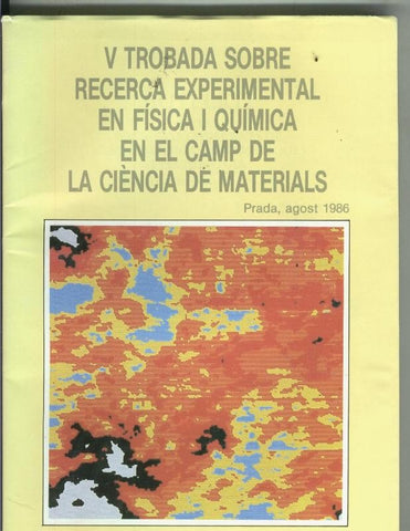 V Trobada sobre recerca experimental en Fisica i Quimica