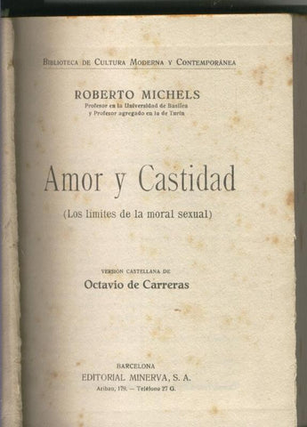 Amor y castidad
