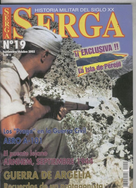 Serga numero 19: exclusiva con la isla del perejil