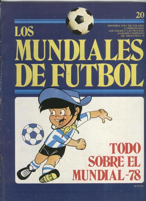 Los  mundiales de futbol fasciculo numero 20
