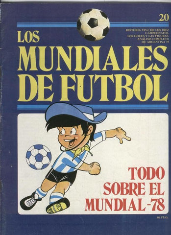 Los  mundiales de futbol fasciculo numero 20