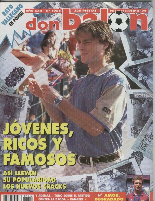 Don Balon numero 1056: poster central del Rayo Vallecano