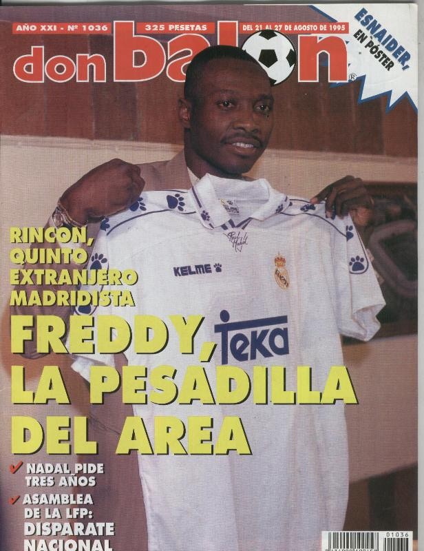 Don Balon numero 1036; poster de Esnaider