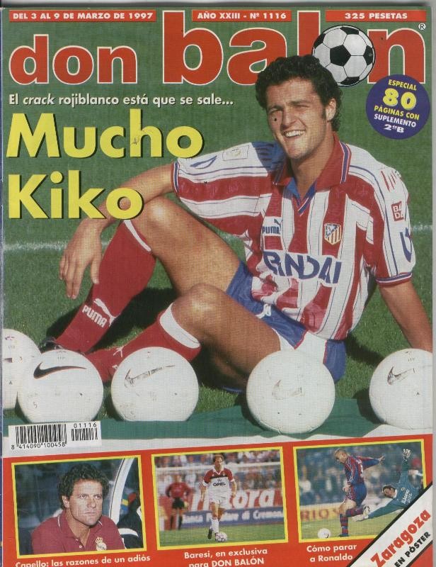 Don Balon numero 1116: poster del Real Zaragoza