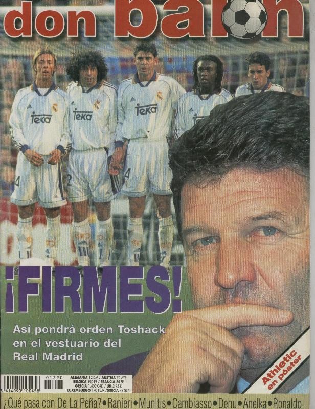 Don Balon numero 1220: poster del Atletic de Bilbao