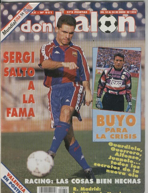 Don Balon numero 0951: poster del Valencia C.F.