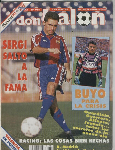 Don Balon numero 0951: poster del Valencia C.F.