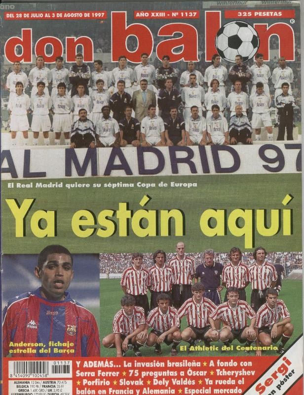 Don Balon numero 1137: poster de Sergi