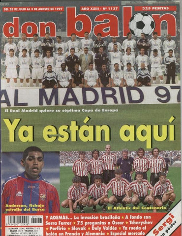 Don Balon numero 1137: poster de Sergi