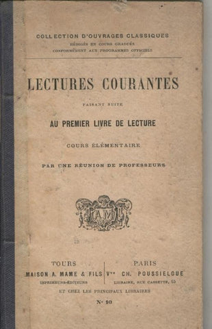 Lectures courantes