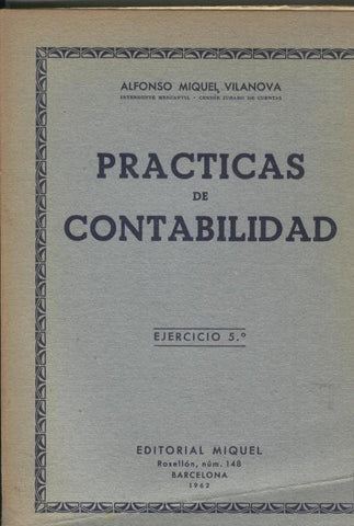 Practicas de contabilidad ejercicio quinto
