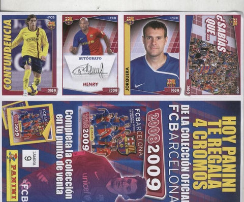 FC Barcelona 2008-2009:  lamina 09