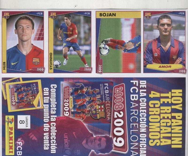 FC Barcelona 2008-2009:  lamina 08