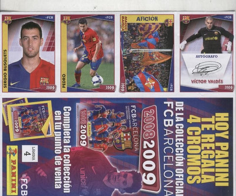 FC Barcelona 2008-2009:  lamina 04