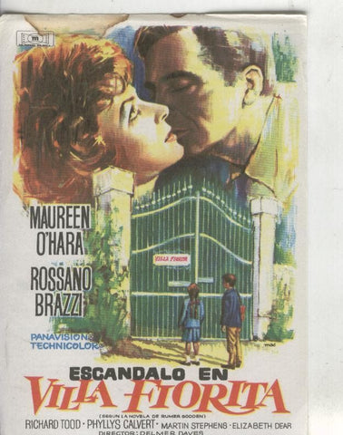 Programas de Cine: Escandalo en Villa Fiorita