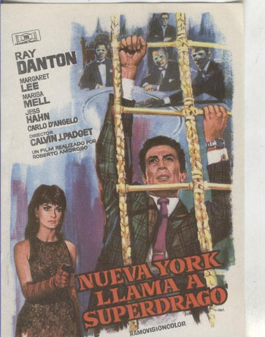 Programas de Cine: Nueva York llama a Superdrago