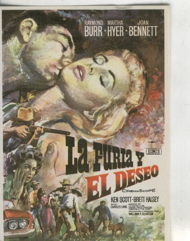 Programas de Cine: La furia y el deseo