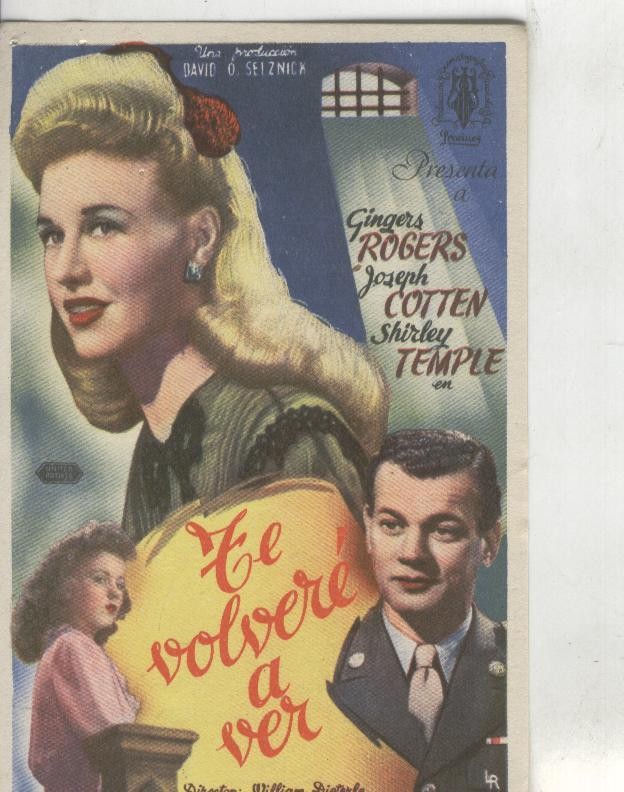 Programas de Cine: Te volvere a ver