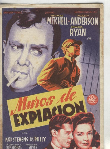 Programas de Cine:  Muros de expiacion