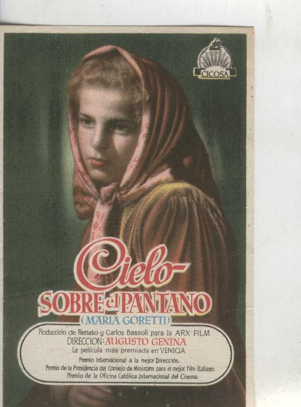 Programas de Cine: Cielo sobre el pantano