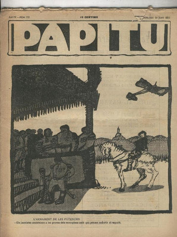 Papitu del 14.juny.1911 , numero 133