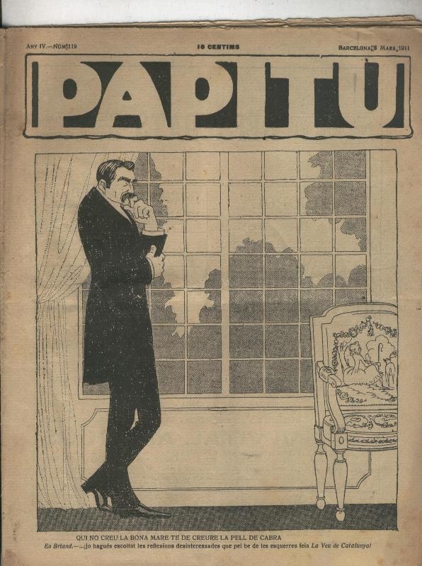 Papitu del 8.mars.1911 , numero 119