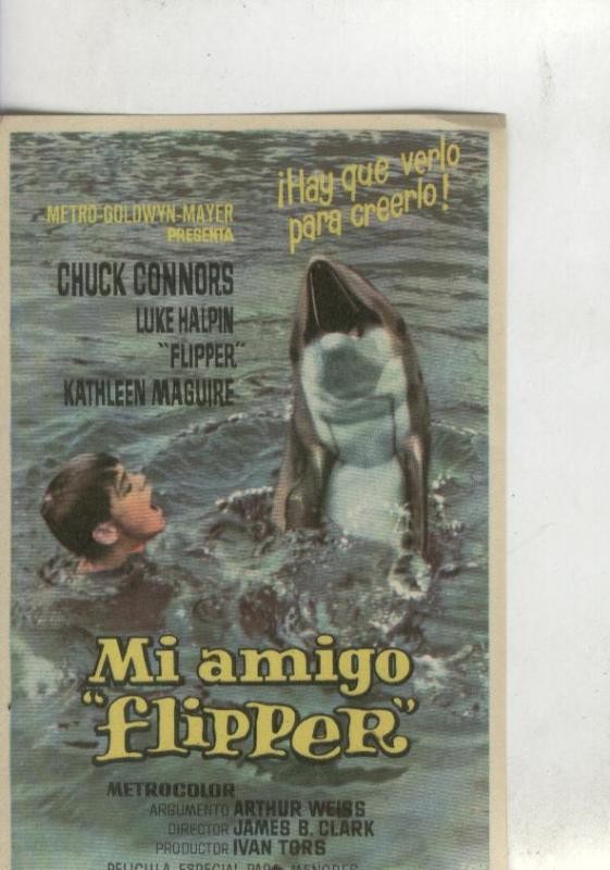 Programas de Cine: Mi amigo Flipper