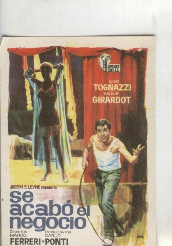 Programas de Cine: Se acabo el negocio