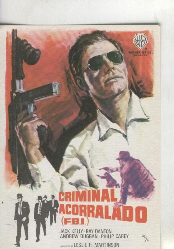 Programas de Cine: Criminal acorralado F.B.I.
