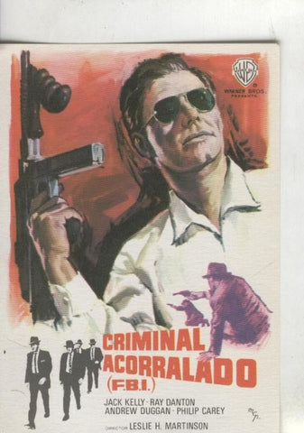 Programas de Cine: Criminal acorralado F.B.I.